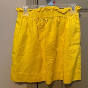 J. Crew Pull-On Linen Skirt